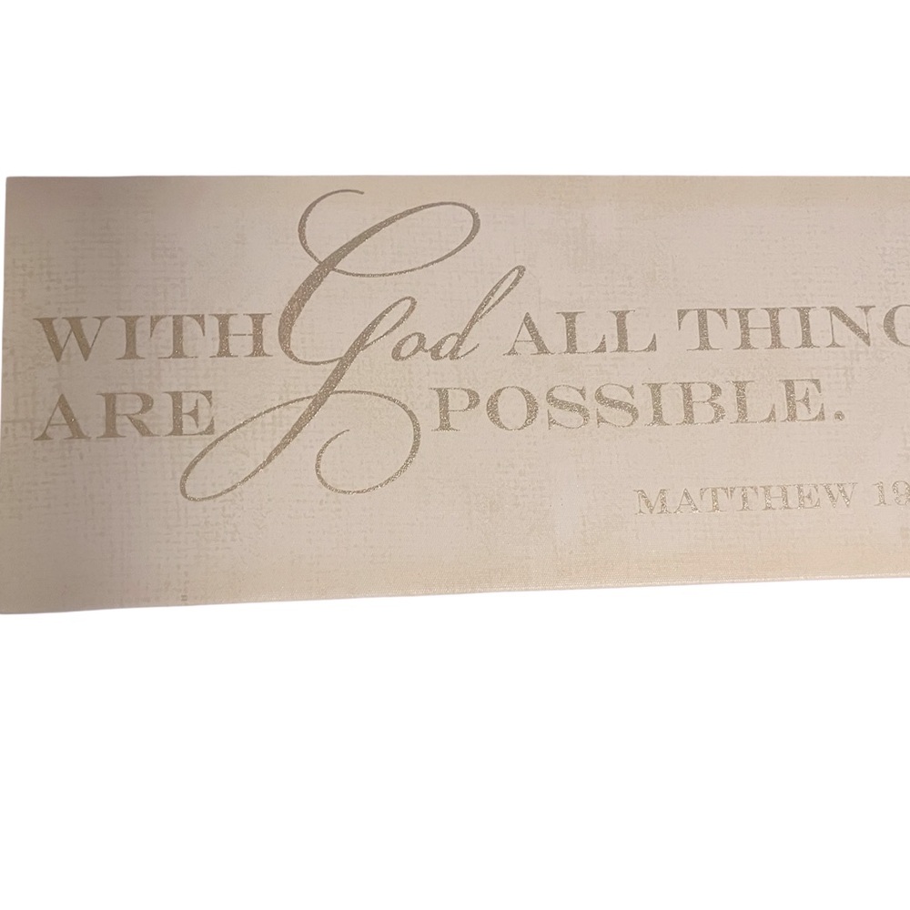 Inspirational Beige Wall Art Decor